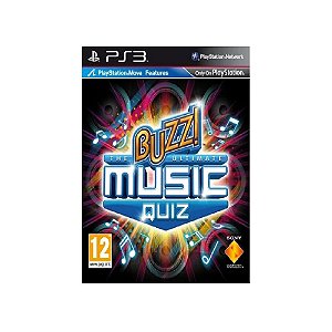 Jogo Buzz o grande Desafio Musical - PS3 - Usado*