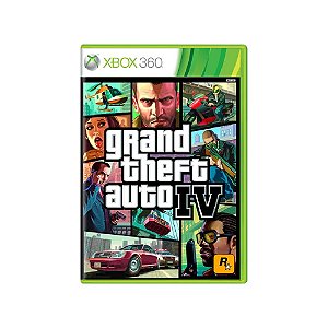 Jogo Grand Theft Auto IV (GTA IV) - Xbox 360 - Usado
