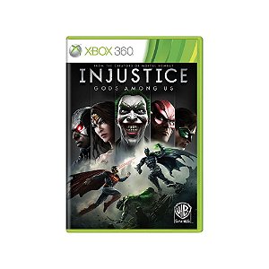 Jogo Injustice Gods Among US - Xbox 360 - Usado