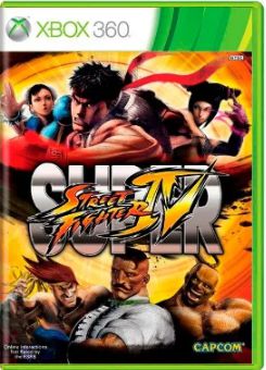 Jogo Super Street Fighter IV - Xbox 360 - Usado