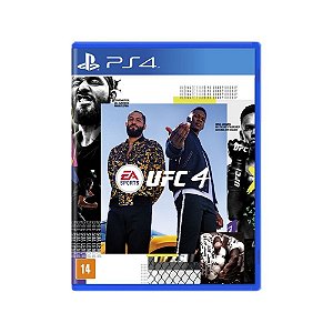 Jogo - UFC 4 - PS4 - Usado*