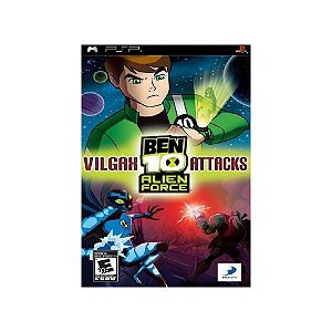 Jogo - Ben 10 Alien Force Vilgax Attacks - Psp - Usado*