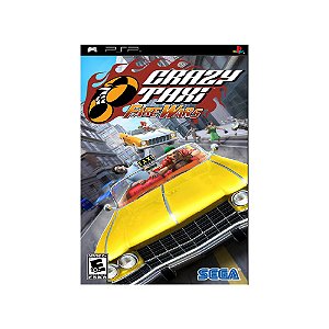 Jogo - Crazy Taxi Fare Wars - Psp - Usado*