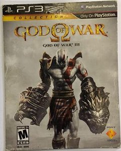 Jogo God of War III (Capa Papelão) - PS3 - Usado