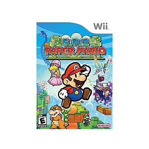 Jogo - Super Paper Mario - Wii - Usado*