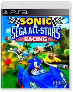 Jogo Sonic & Sega All Stars Racing - PS3 - Usado