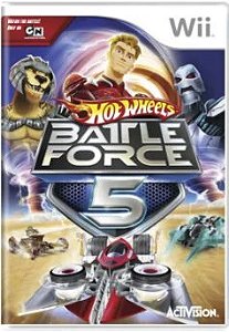 Jogo Hot Wheels: Battle Force 5 - Nintendo Wii - Usado