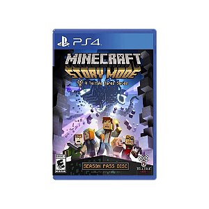 Jogo - Minecraft Story Mode A Telltale Games Series - PS4 - Usado
