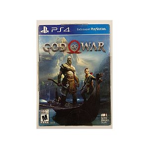 Jogo God Of War (Capa de papelão) - PS4 - Usado