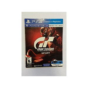 Jogo Gran Turismo Sport (Capa de papelão) - PS4 - Usado