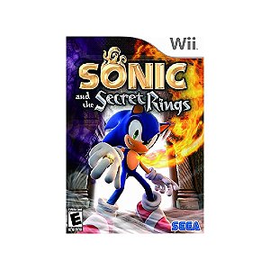 Jogo Sonic and The Secret Rings - WII - Usado