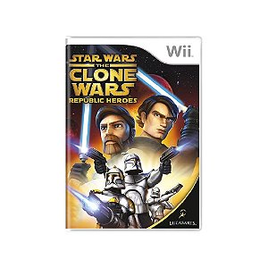Jogo Star Wars The Clone Wars: Republic Heroes - WII - Usado
