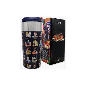 Copo Viagem Slim Street Fighter 300ml