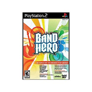 Jogo Band Hero - PS2 - Usado*