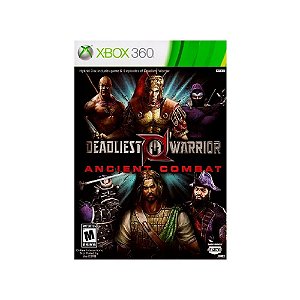 Deadliest Warrior Ancient Combat - Xbox 360 - Usado