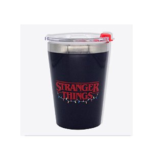 Copo Viagem Snap Stranger Things Luzes 300ml