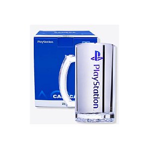 Caneca de Chop Eletrostatica PlayStation 450ml