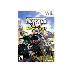Jogo Monster Jam: Urban Assault - Wii - Usado