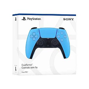 Controle sem fio DualSense Blue Sony - PS5