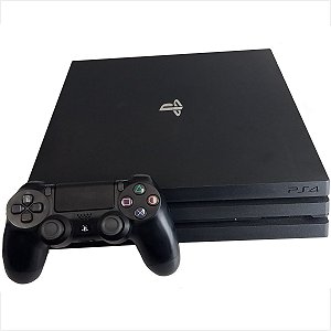 Console PS4 PRO 1TB  + Jogo de brinde - Usado