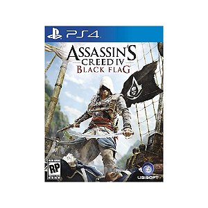 Jogo Assassin's Creed IV: Black Flag Skull Edition - PS4 - Usado*