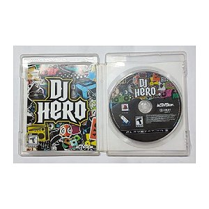 Jogo DJ Hero 1 & 2 + Mesa - PS3 - Usado*