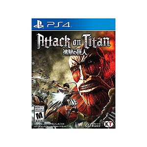 Jogo Attack on Titan (Japonês) - PS4 - Usado*