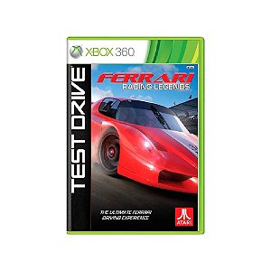 Jogo Test Drive Ferrari Racing Legends - Xbox 360 - Usado