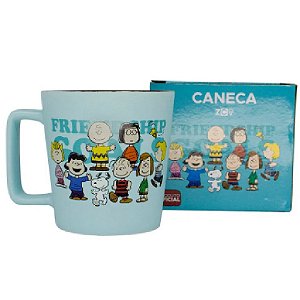 Caneca Buck Friendship Goals Snoopy 400ml