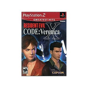 Jogo Resident Evil Code Veronica X - PS2 - Usado