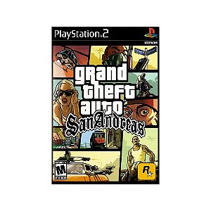 Jogo Grand Theft Auto San Andreas - Ps2 - Usado