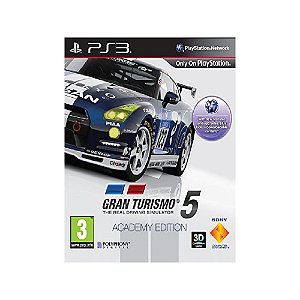 Jogo  Gran Turismo 5 Academy Edition - PS3 - Usado