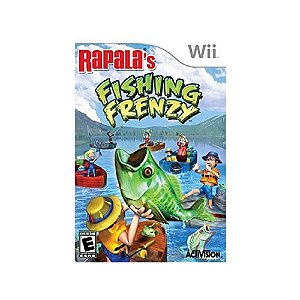 Jogo Rapalas Fishing Frenzy - Wii - Usado