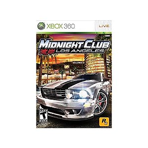 Jogo Midnight Club Los Angeles - Xbox 360 - Usado