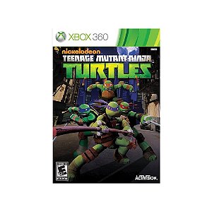 Jogo Nickelodeon Teenage Mutant Ninja Turtles - Xbox 360 - Usado
