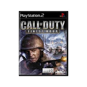Jogo Call Of Duty Finest Hour - PS2 - Usado