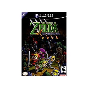 Jogo The Legend of Zelda Four Swords Adventures - Game Cube - Usado