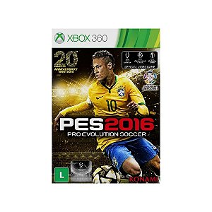 Jogo Pro Evolution Soccer 2016 (PES 2016) - Xbox 360 - Usado