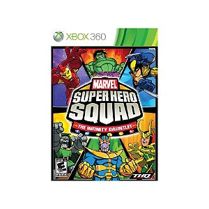 Jogo Marvel Super Hero Squad The Infinity Gauntlet - Xbox 360 - Usado