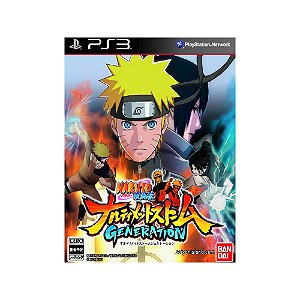 Jogo Naruto Shippuden Ultimate Ninja Storm Generations (Japonês) - PS3 - Usado