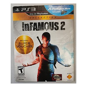 Jogo INFAMOUS 2 (Capa de papelão) - PS3 - Usado