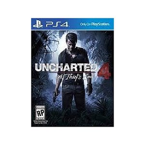 Jogo Uncharted 4 A Thief's End (Capa de papelão) - PS4 - Usado