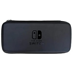 Case Rígida Preta - Nintendo Switch