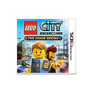 Jogo Lego City Undercover The Chase Begins -3DS - Usado