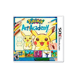 Jogo Pokemon Art Academy -  3DS - Usado