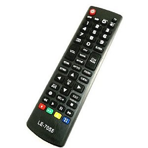 Controle Remoto LELONG Compatível TV LCD LG (LE-7055)