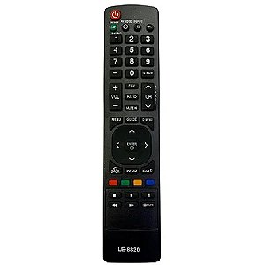 Controle Remoto LELONG Compatível TV LG (LE-8820)