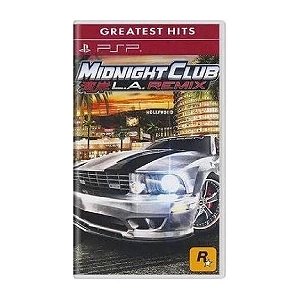 Jogo Midnight Club L.A Remix - PSP - Usado