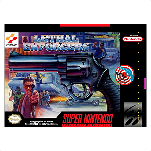 Jogo Lethal Enforcers - Super Nintendo - Usado