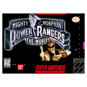 Jogo Power Rangers The Movie - Super Nintendo - Usado